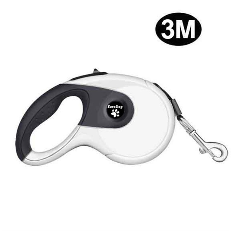 eurodog-otomatik-kopek-gezdirme-tasmasi-yumusak-doku-siyah-beyaz-3m Eurodog Otomatik Köpek Gezdirme Tasması Yumusak Doku Siyah Beyaz 3m - Görsel 1
