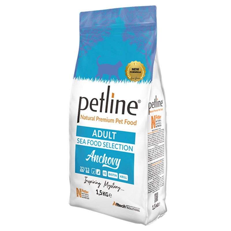 petline-natural-adult-hamsi-balikli-yetiskin-kedi-mamasi-1-5kg Petline Natural Adult Hamsi Balıklı Yetişkin Kedi Maması 1.5 Kg - Görsel 1