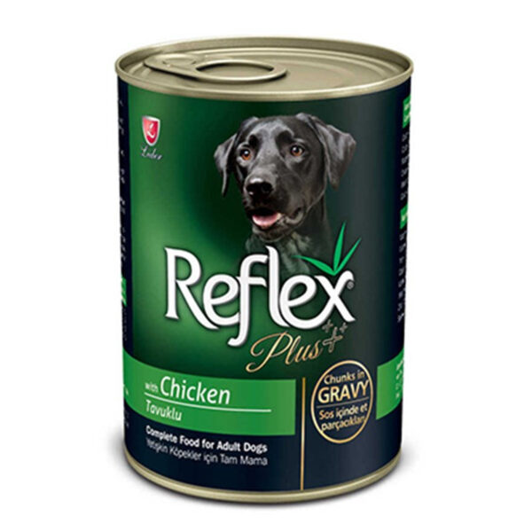Reflex Plus Tavuklu Yetişkin Köpek Konservesi 400 Gr